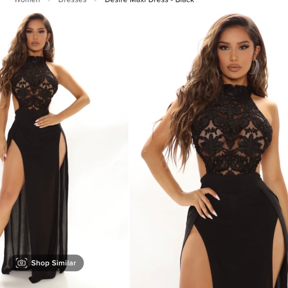 Fashion Nova Desire Maxi Dress